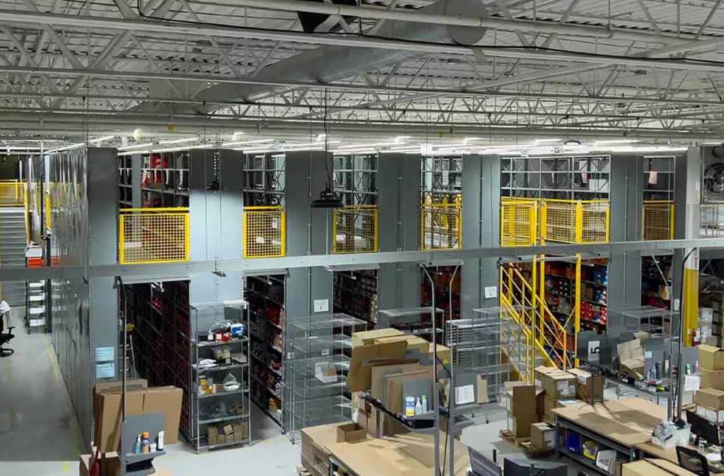 Solving The Problem of Limited Warehouse Space: How A Sports Apparel Company Increased Storage with A Multi Tier Shelving System - image