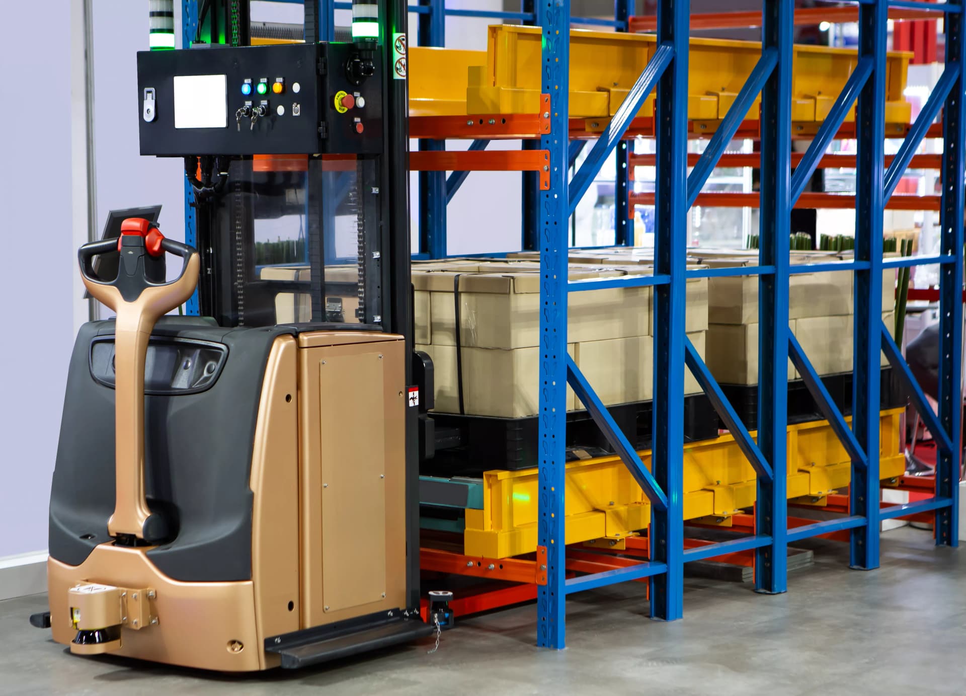 Robotic Arms or Automated Guided Vehicles (AGVs)