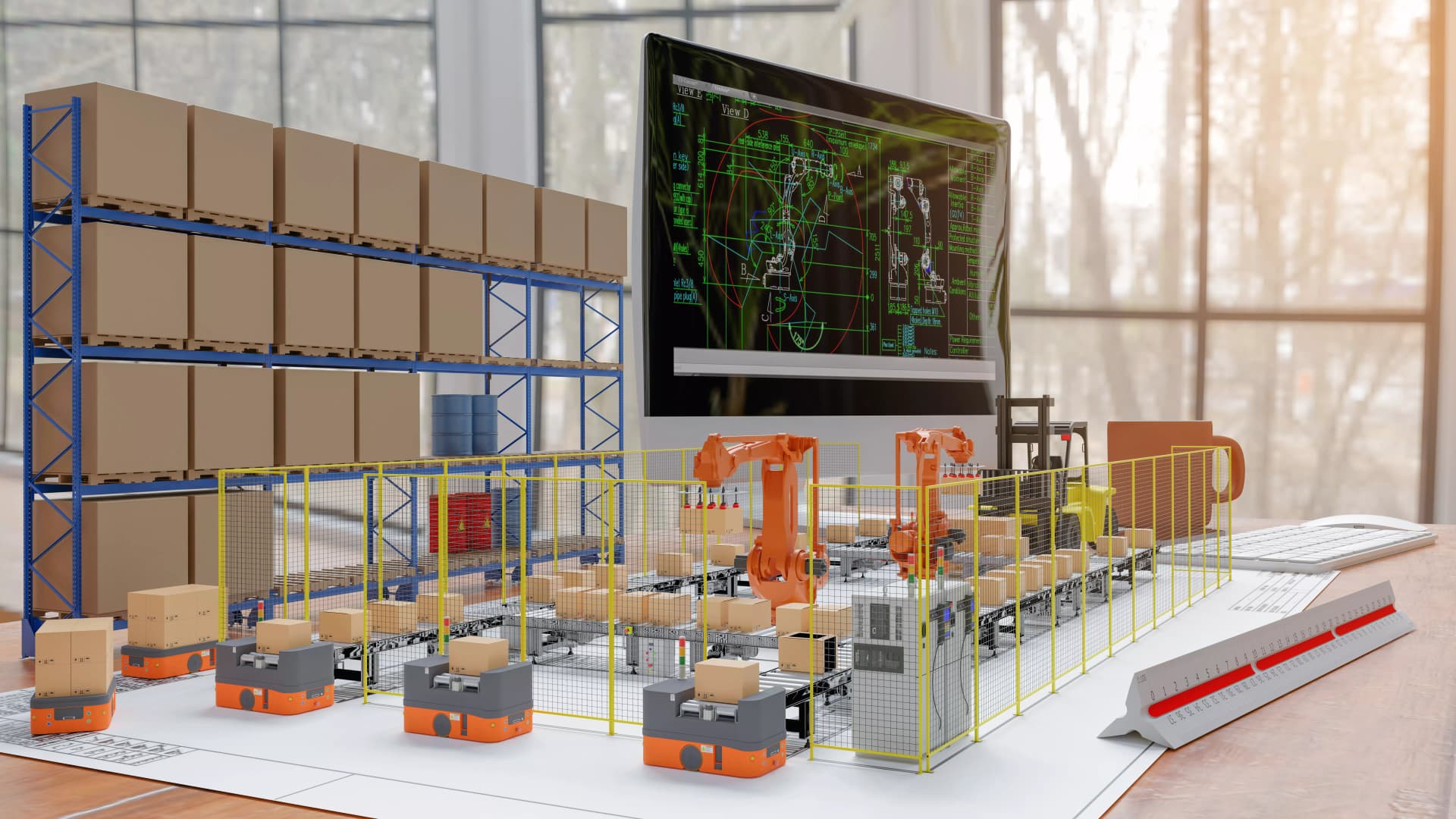 3D Modelling & Simulation