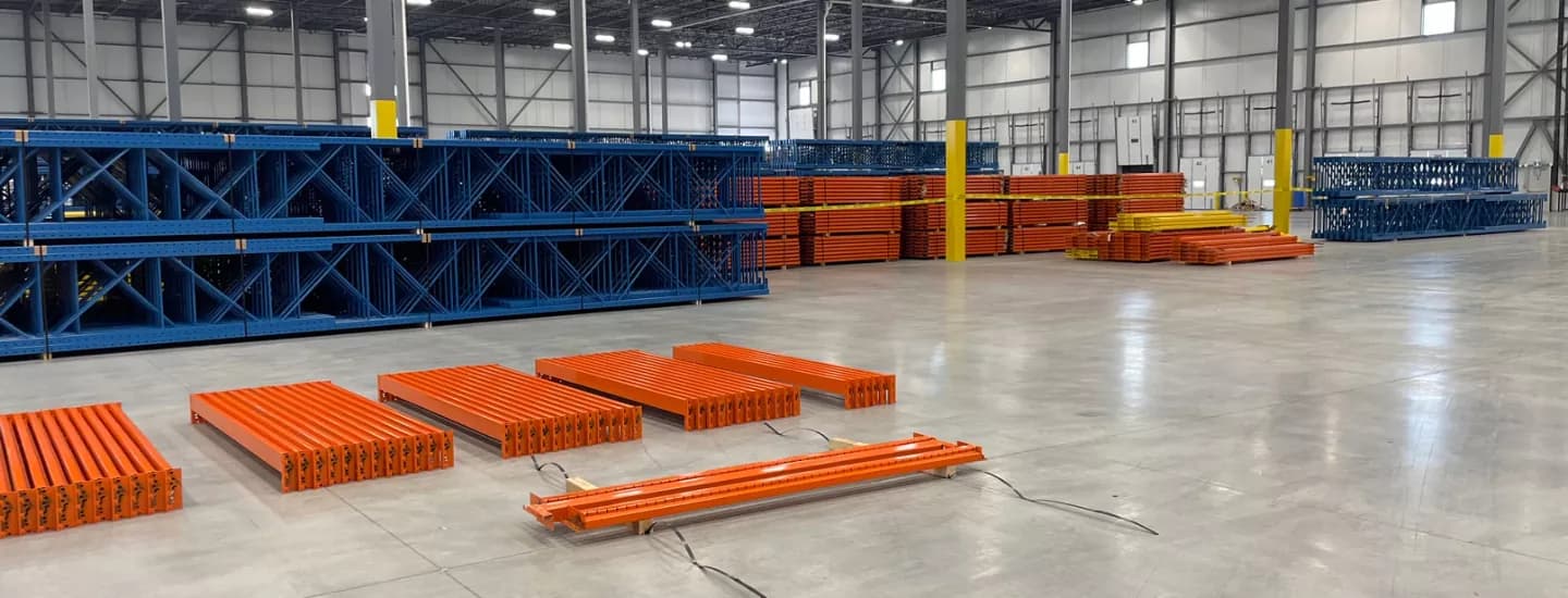 Quality inspected used warehouse racking