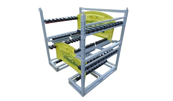 Returnable shipping containers