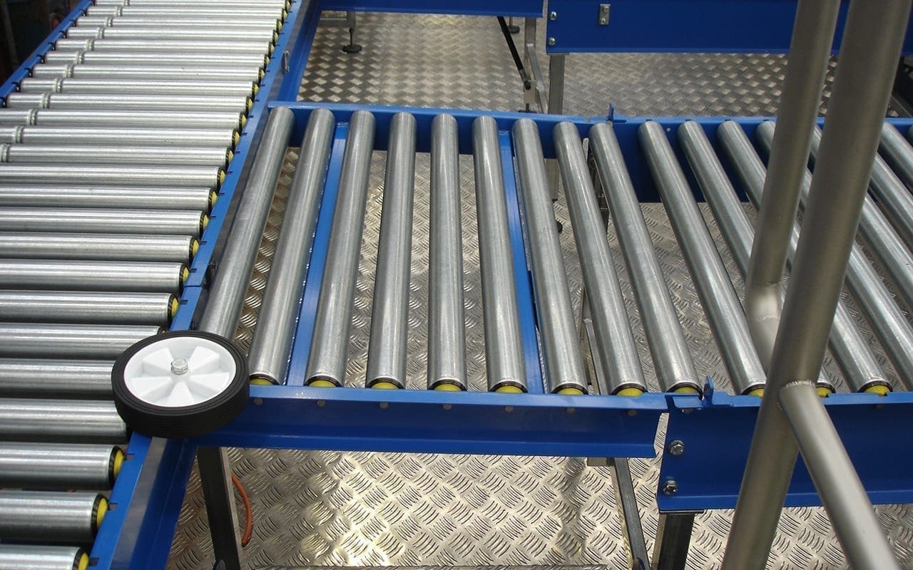 Gravity Conveyor Gravity Roller Conveyor Greenspace Industrial