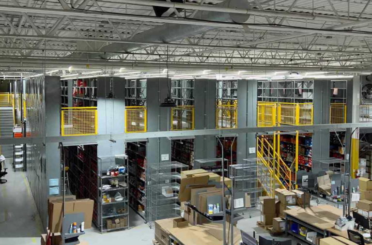 Solving The Problem of Limited Warehouse Space: How A Sports Apparel Company Increased Storage with A Multi Tier Shelving System