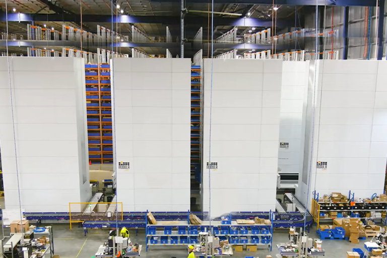 How Komatsu Enhanced Warehouse Efficiency with Modula  Vertical Lift Module